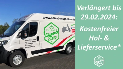 Verlängert bis 29.02.2024: Kostenfreier Hol- & Lieferservice