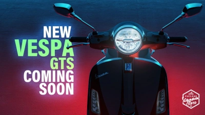 New Vespa GTS 2023 Facelift Restyle (RST) - erste Bilder - coming soon