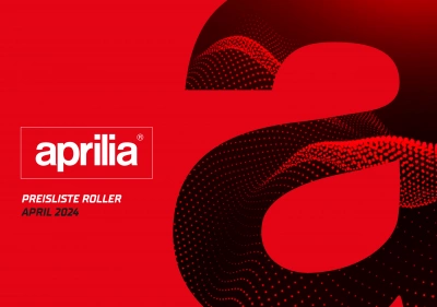 Neue Aprilia Motorroller & Leichtkrafträder Preisliste & Farben ab April 2024