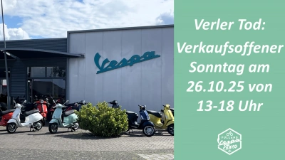 Verkaufsoffener Sonntag am 26.10.25 von 13-18 Uhr