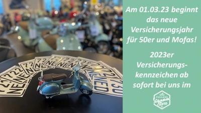 Wir kleben Euch eins: Neues Versicherungskennzeichen 2023