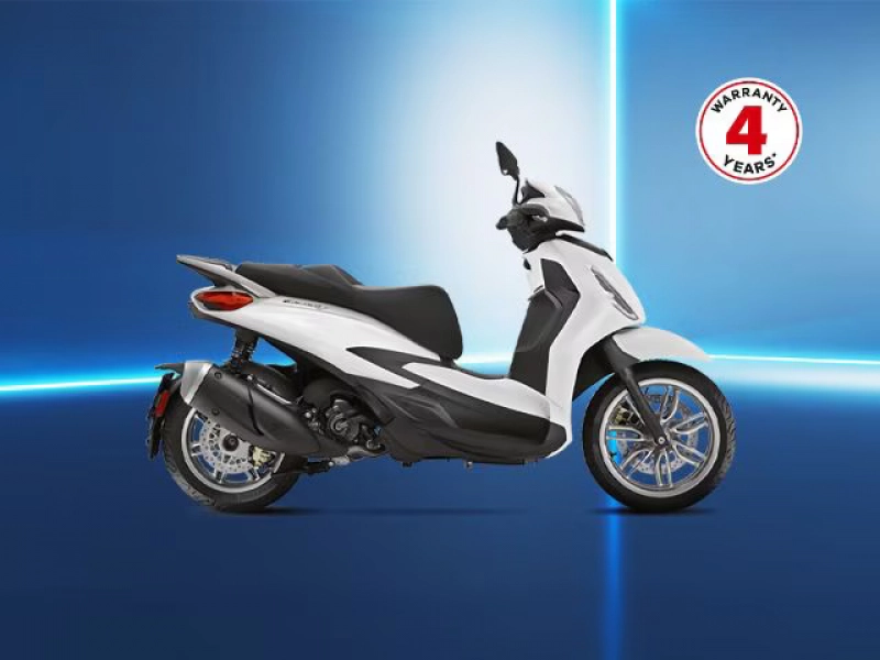 Kostenloses Topcase zu jedem Piaggio Beverly 310 & Piaggio Beverly 400