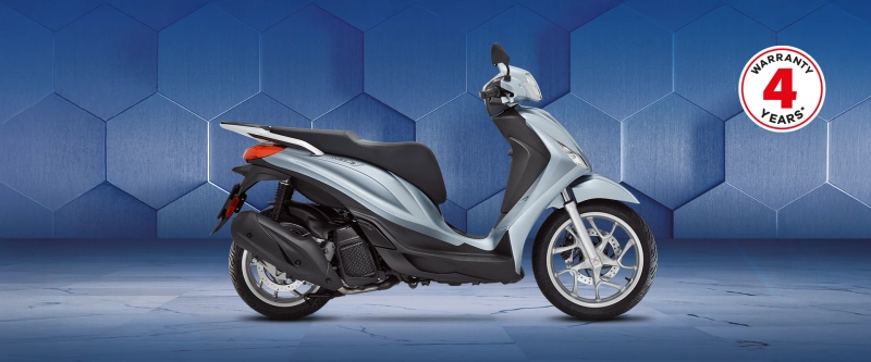 Kostenloses Topcase zu jedem Piaggio Medley 125 & Piaggio Medley 200