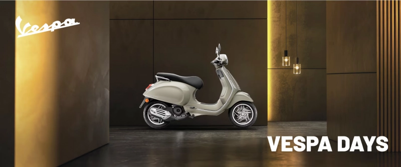 Finanzierung ab 0,0% für alle Vespa Primavera & Vespa Sprint MY25